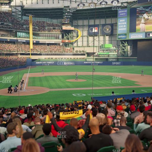 American Family Field - Section 115 Seat View