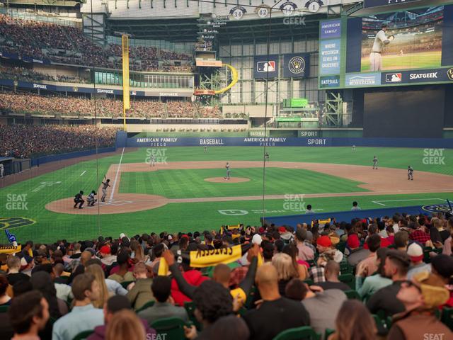 American Family Field - Section 115 Seat View American Family Field - Section 115 Seat View