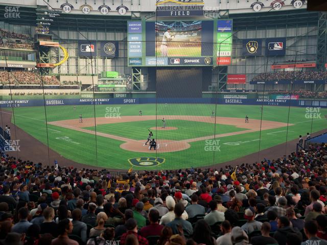 American Family Field - Section 117 Seat View American Family Field - Section 117 Seat View