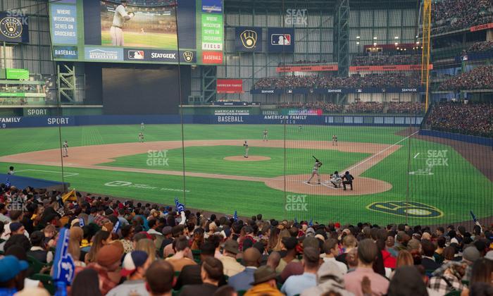 American Family Field - Section 119 Seat View