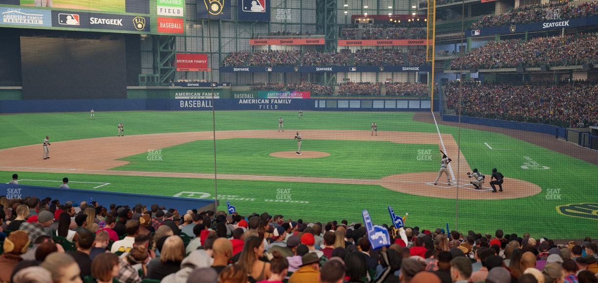 American Family Field - Section 120 Seat View