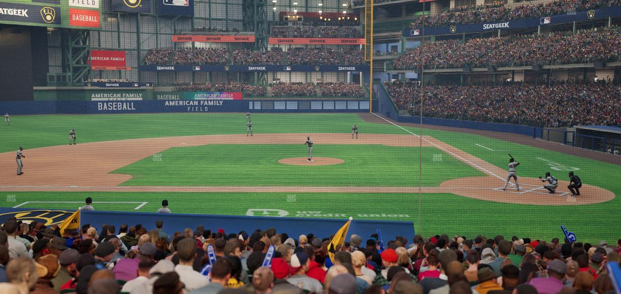 American Family Field - Section 121 Seat View