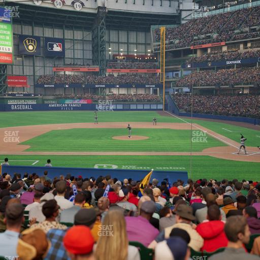 American Family Field - Section 121 Seat View