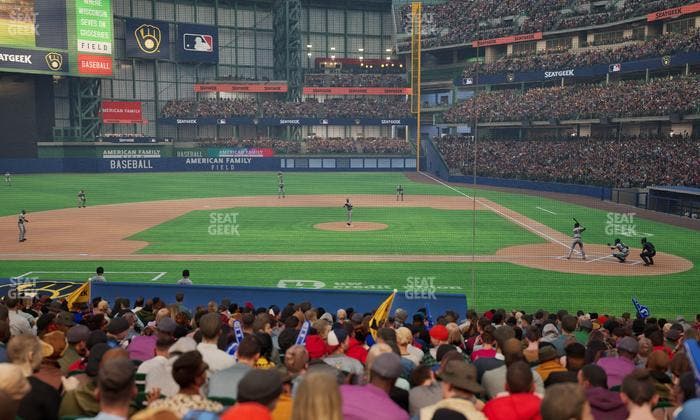 American Family Field - Section 121 Seat View