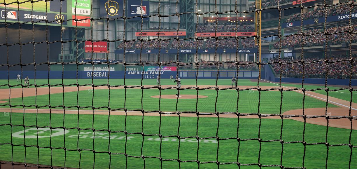 American Family Field - Section 121 Seat View