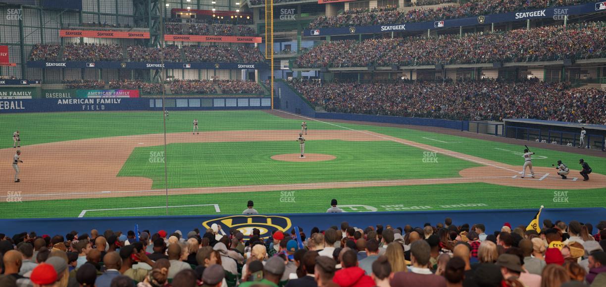 American Family Field - Section 122 Seat View