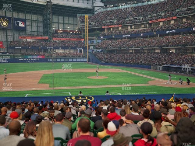 American Family Field - Section 122 Seat View