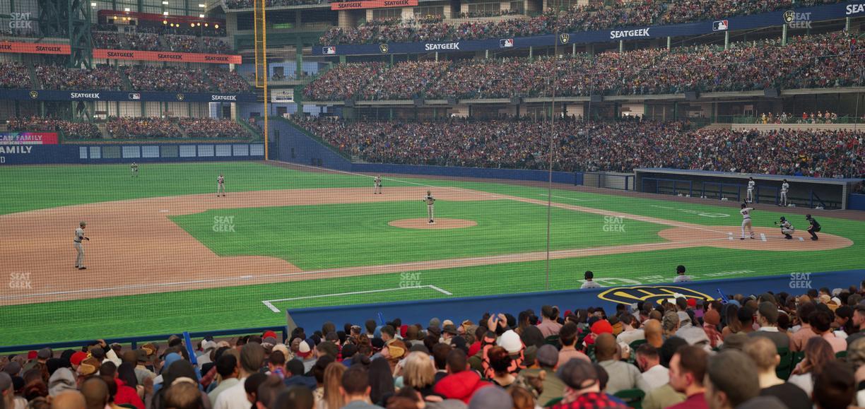 American Family Field - Section 123 Seat View