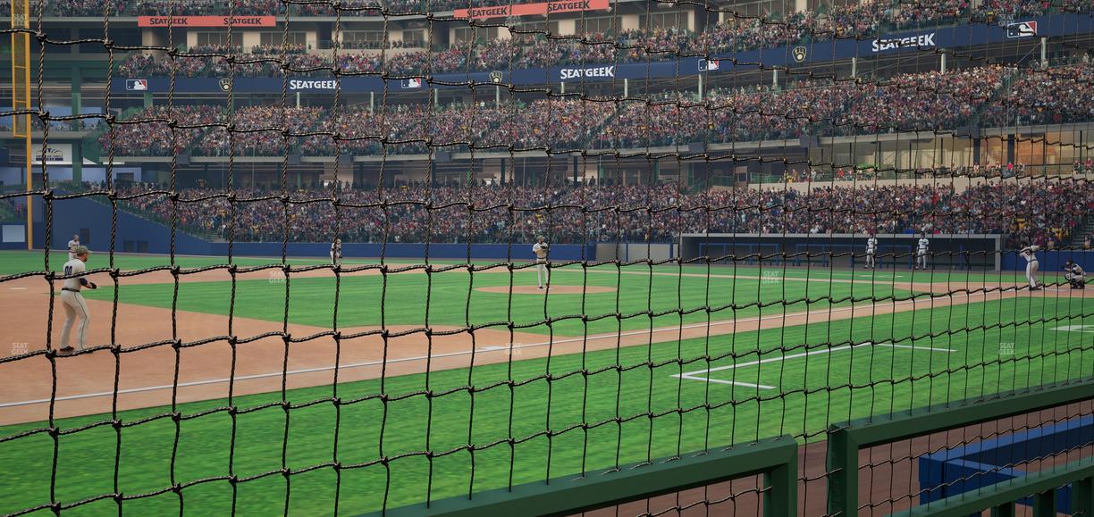 American Family Field - Section 124 Seat View