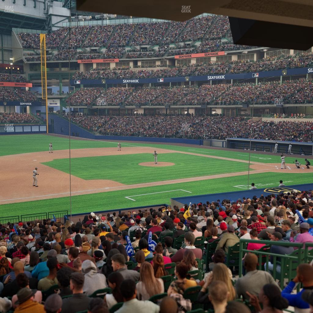 American Family Field - Section 124 Seat View