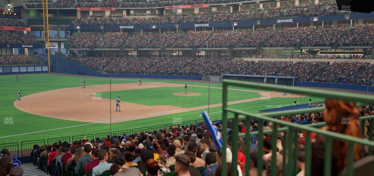 American Family Field - Section 126 Seat View