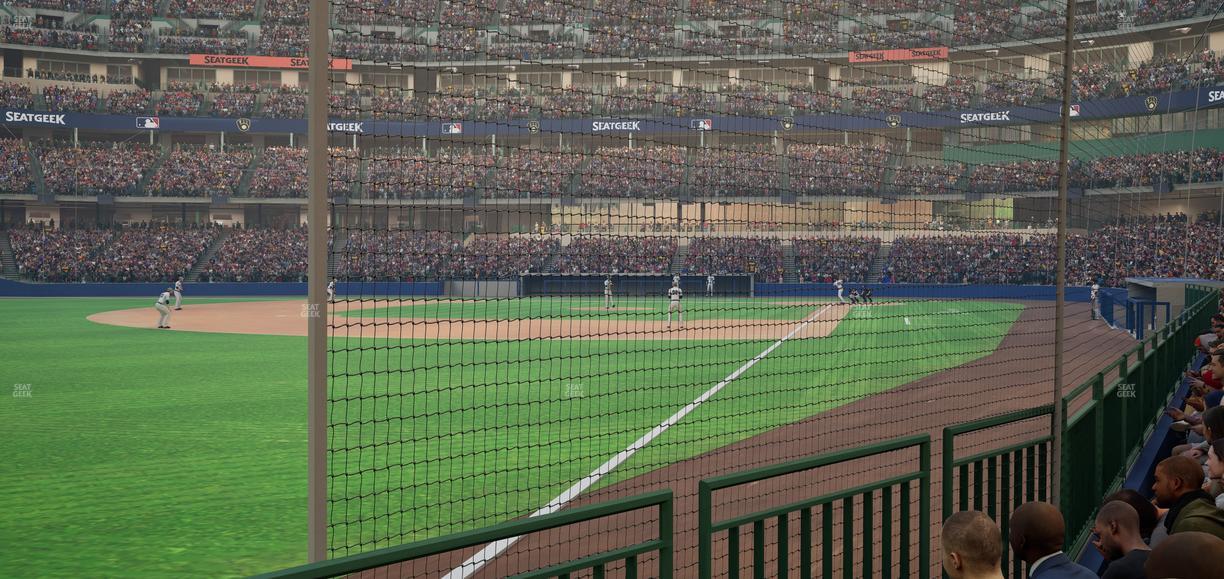 American Family Field - Section 129 Seat View