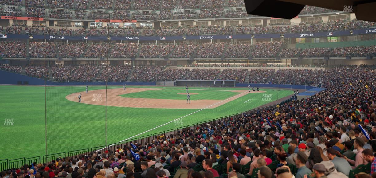 American Family Field - Section 129 Seat View