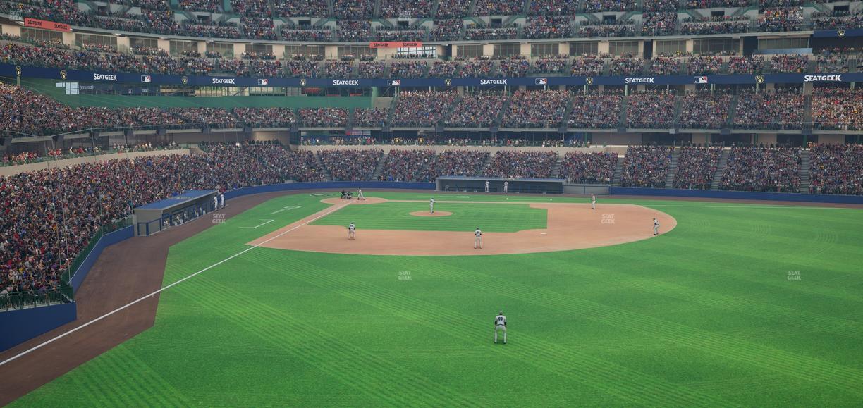 American Family Field - Section 203 Seat View