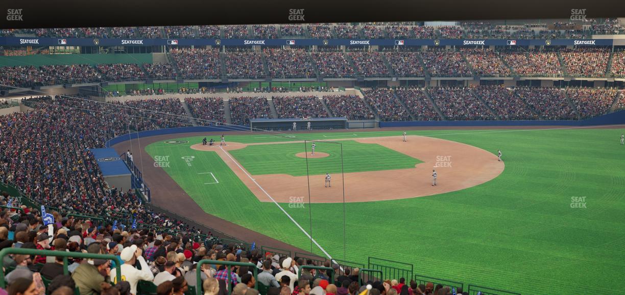 American Family Field - Section 206 Seat View