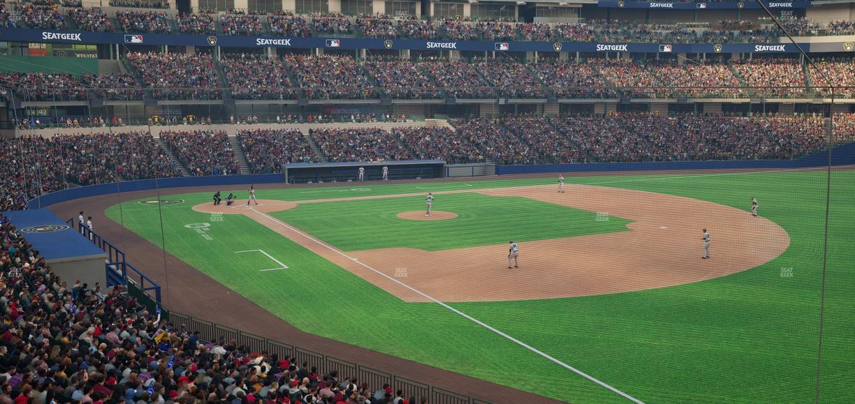 American Family Field - Section 208 Seat View