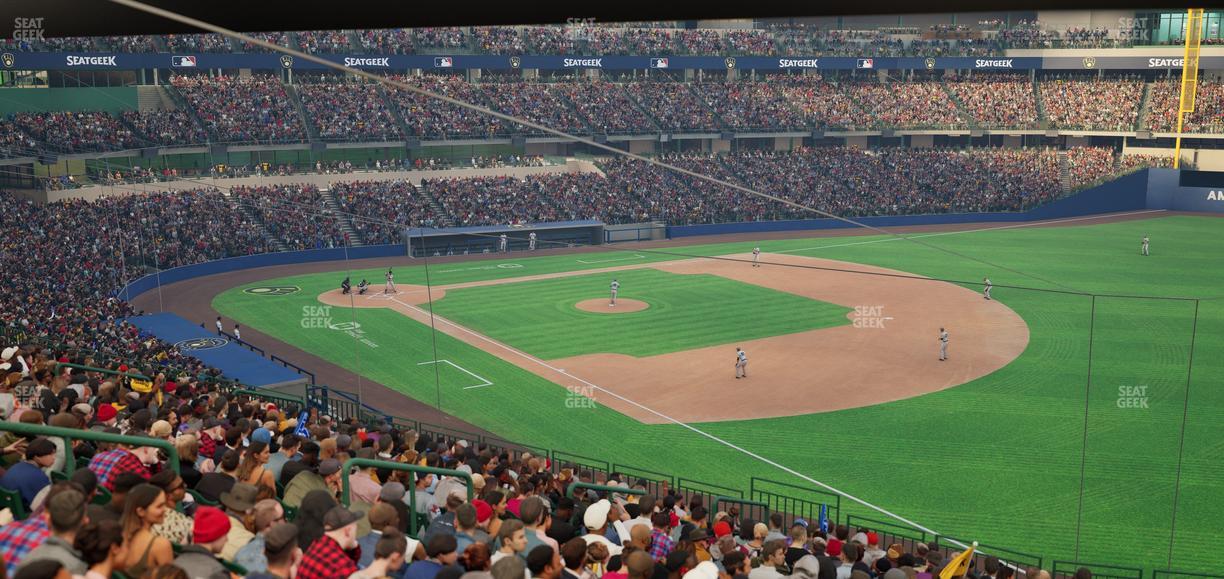 American Family Field - Section 208 Seat View