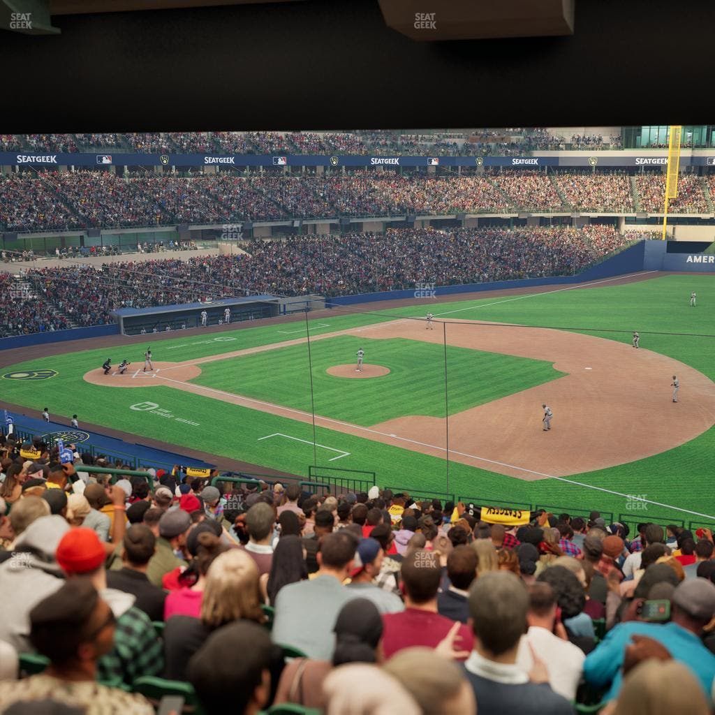 American Family Field - Section 210 Seat View