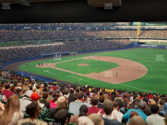 American Family Field - Section 210 Seat View