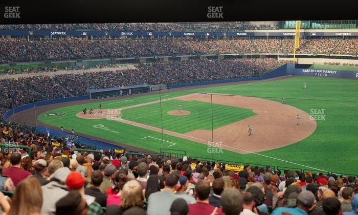 American Family Field - Section 210 Seat View