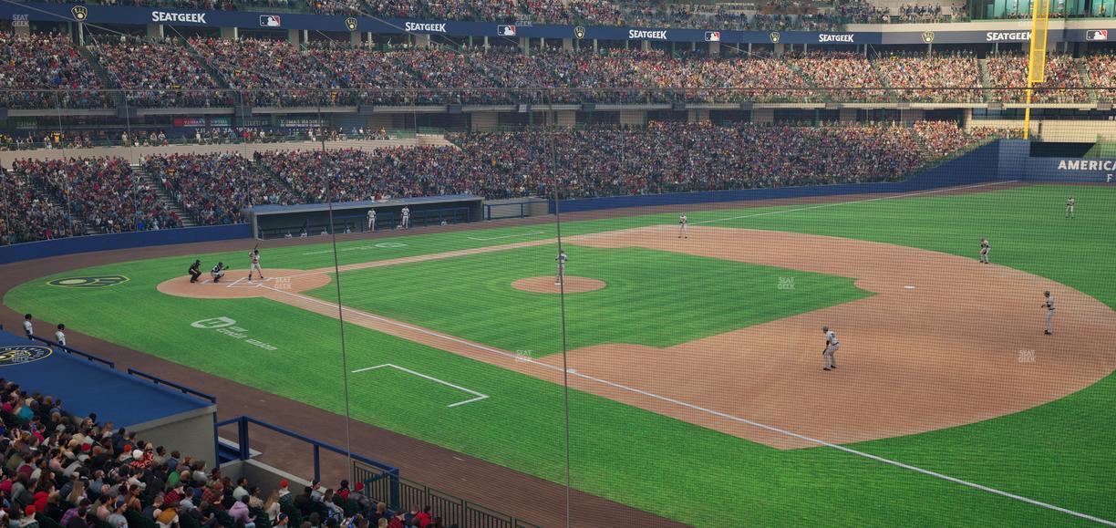 American Family Field - Section 210 Seat View