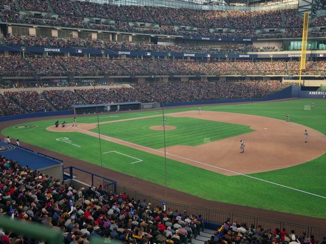 American Family Field - Section 210 Seat View