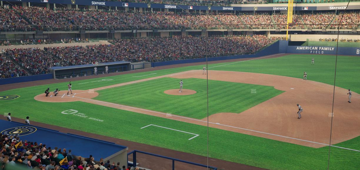 American Family Field - Section 211 Seat View