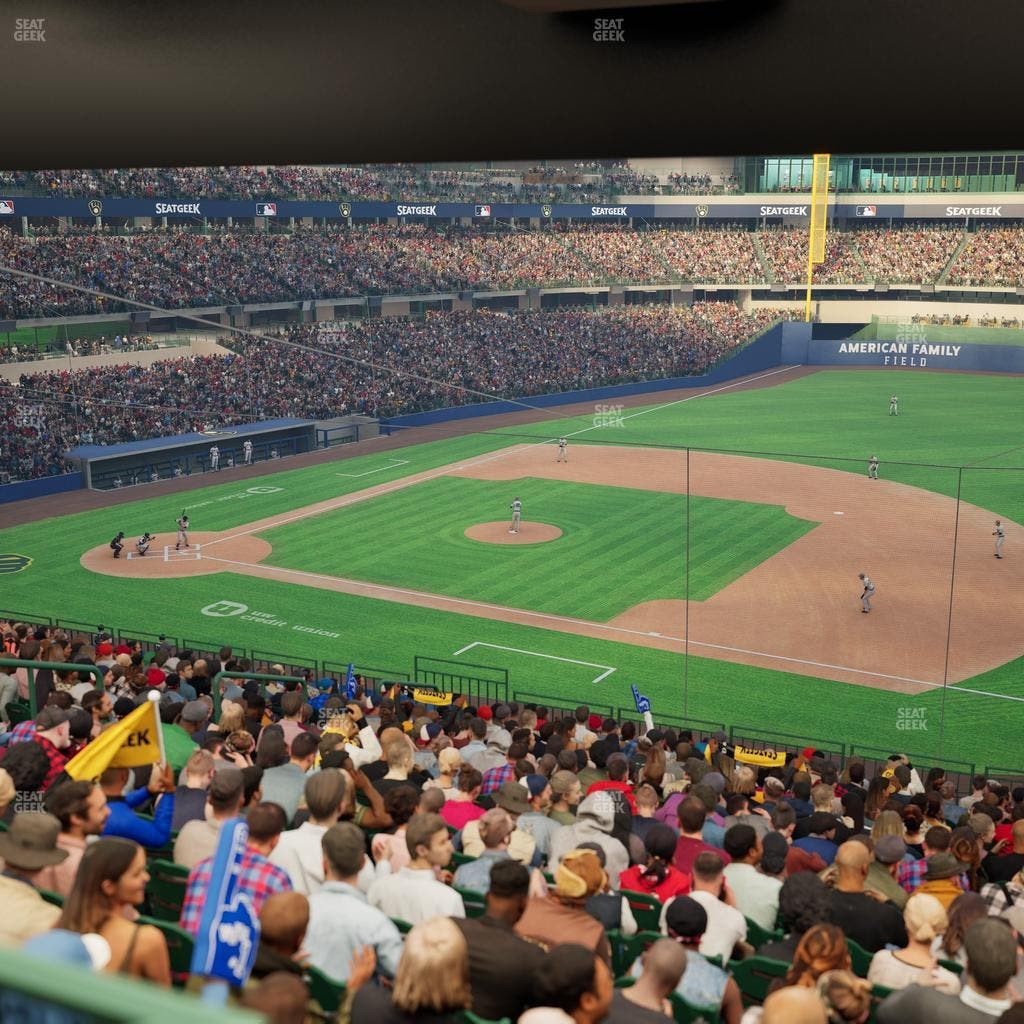 American Family Field - Section 211 Seat View