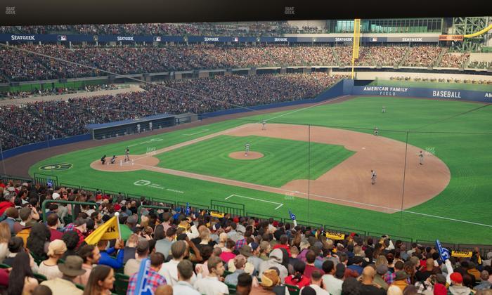 American Family Field - Section 211 Seat View