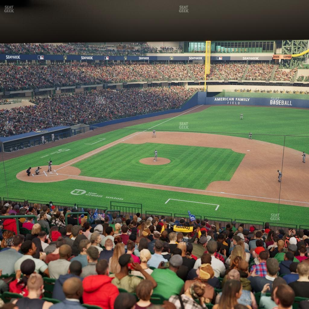 American Family Field - Section 212 Seat View