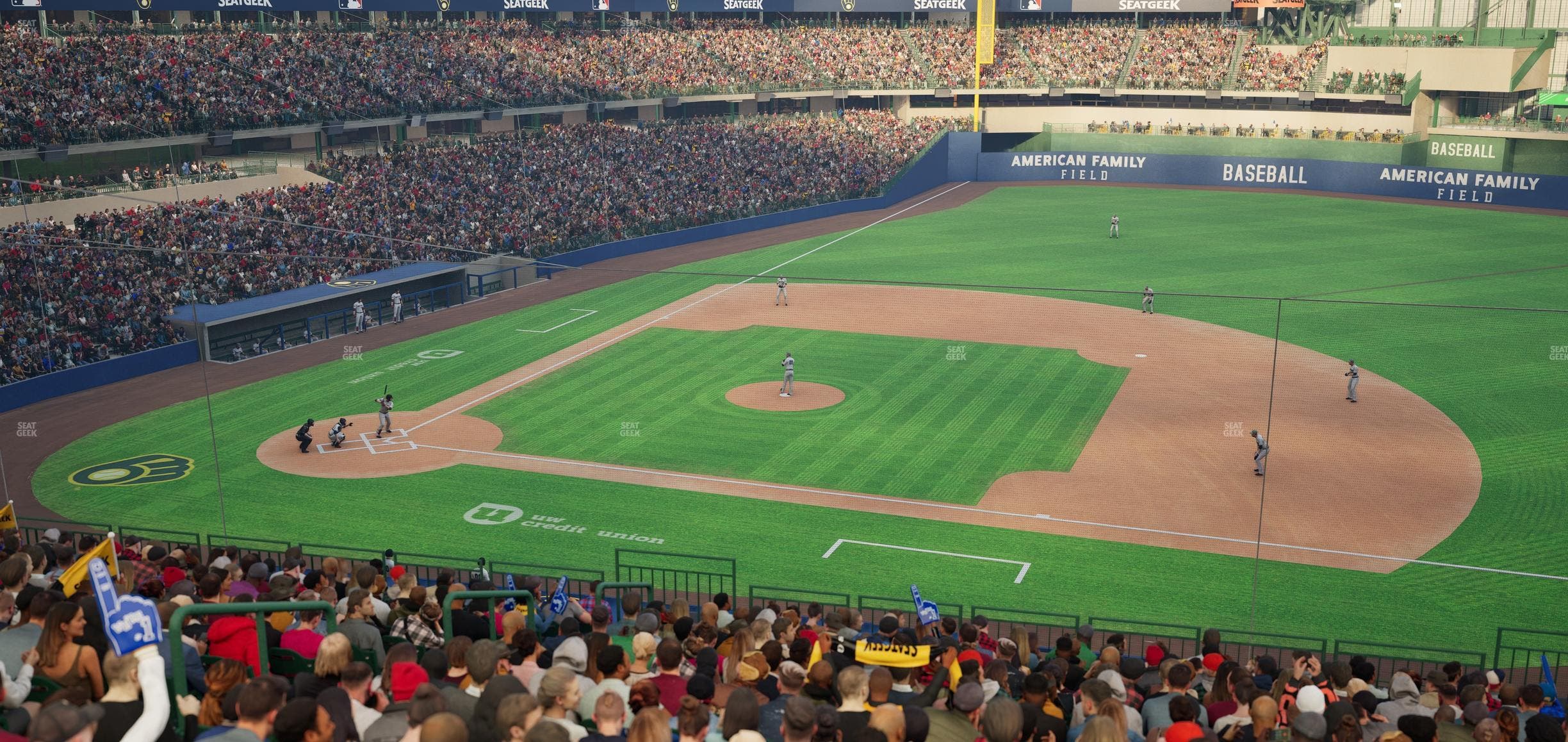 American Family Field - Section 212 Seat View