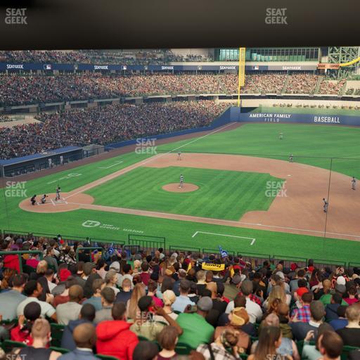 American Family Field - Section 212 Seat View