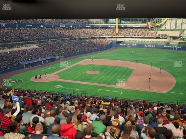 American Family Field - Section 212 Seat View