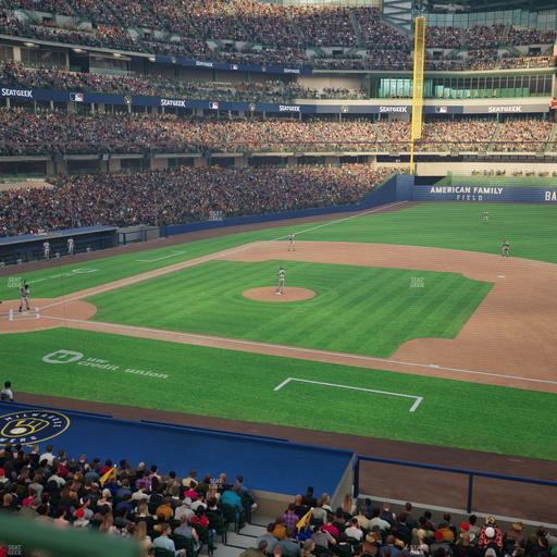 American Family Field - Section 212 Seat View