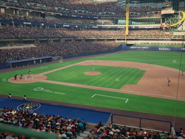 American Family Field - Section 212 Seat View