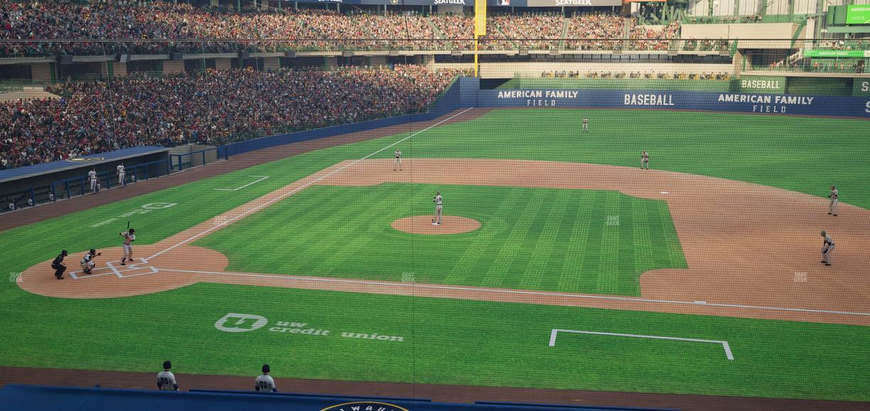 American Family Field - Section 213 Seat View