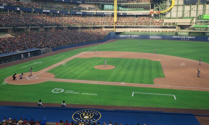 American Family Field - Section 213 Seat View