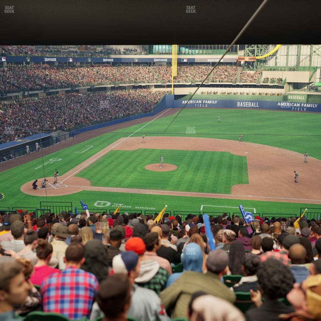 American Family Field - Section 213 Seat View