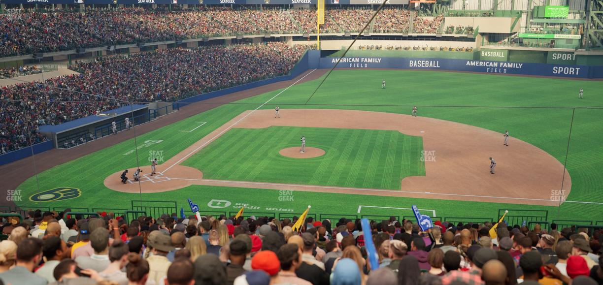 American Family Field - Section 213 Seat View