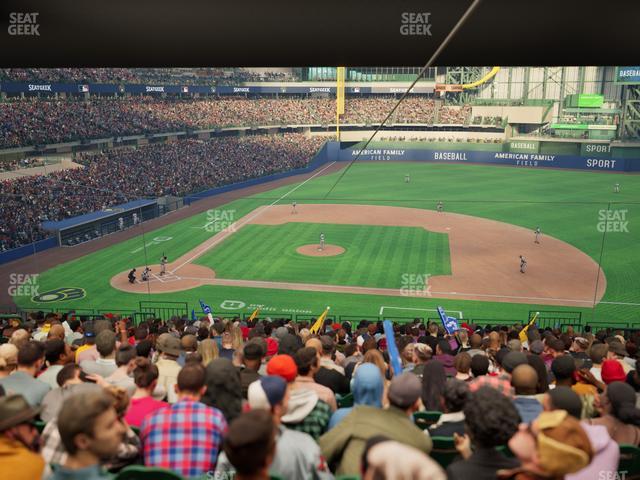 American Family Field - Section 213 Seat View American Family Field - Section 213 Seat View