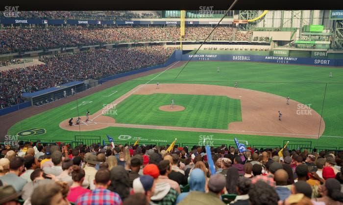 American Family Field - Section 213 Seat View