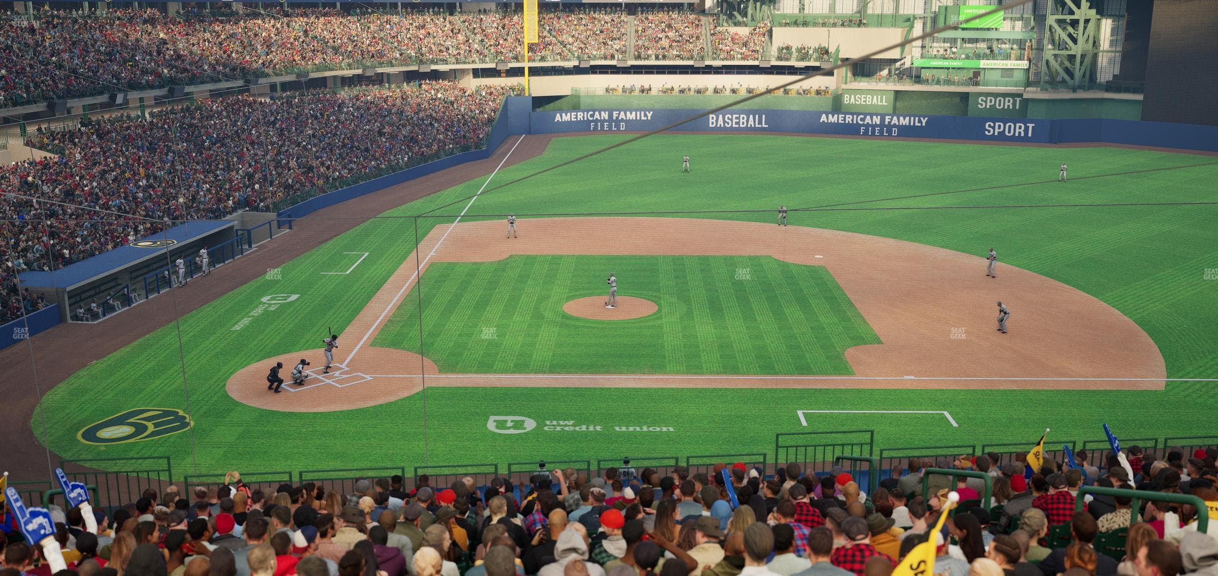 American Family Field - Section 214 Seat View