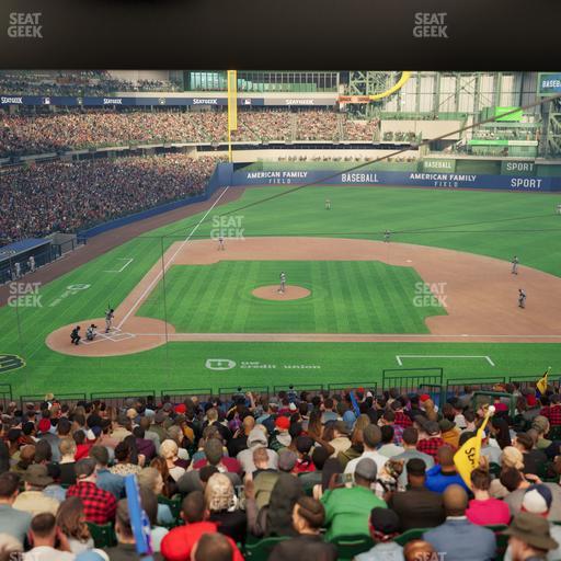 American Family Field - Section 214 Seat View