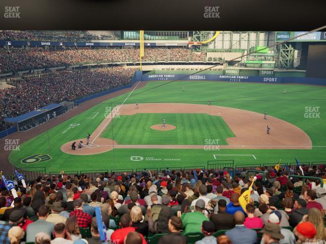 American Family Field - Section 214 Seat View American Family Field - Section 214 Seat View