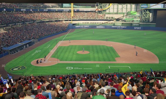 American Family Field - Section 214 Seat View