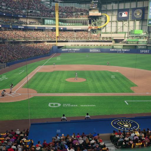 American Family Field - Section 214 Seat View