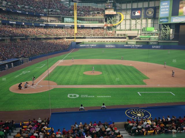 American Family Field - Section 214 Seat View