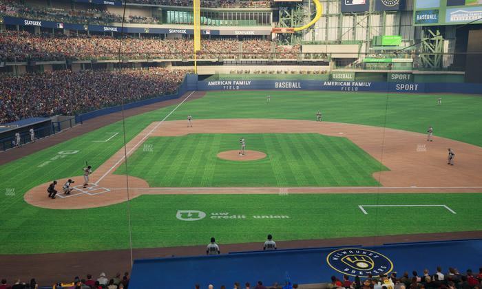 American Family Field - Section 214 Seat View