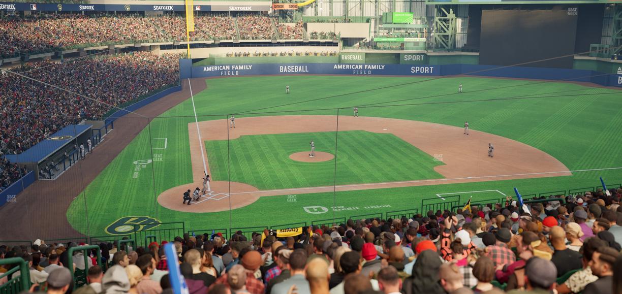 American Family Field - Section 215 Seat View