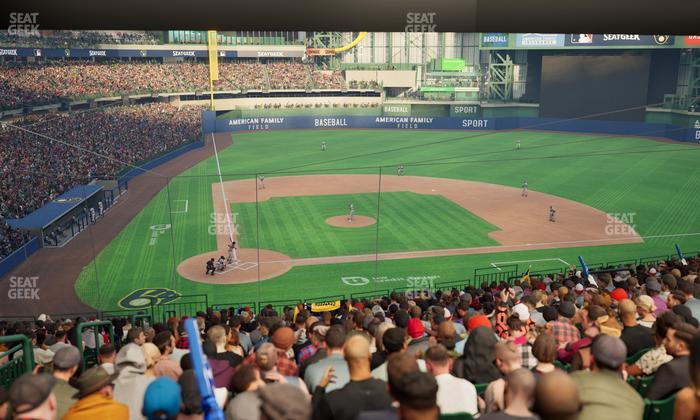 American Family Field - Section 215 Seat View